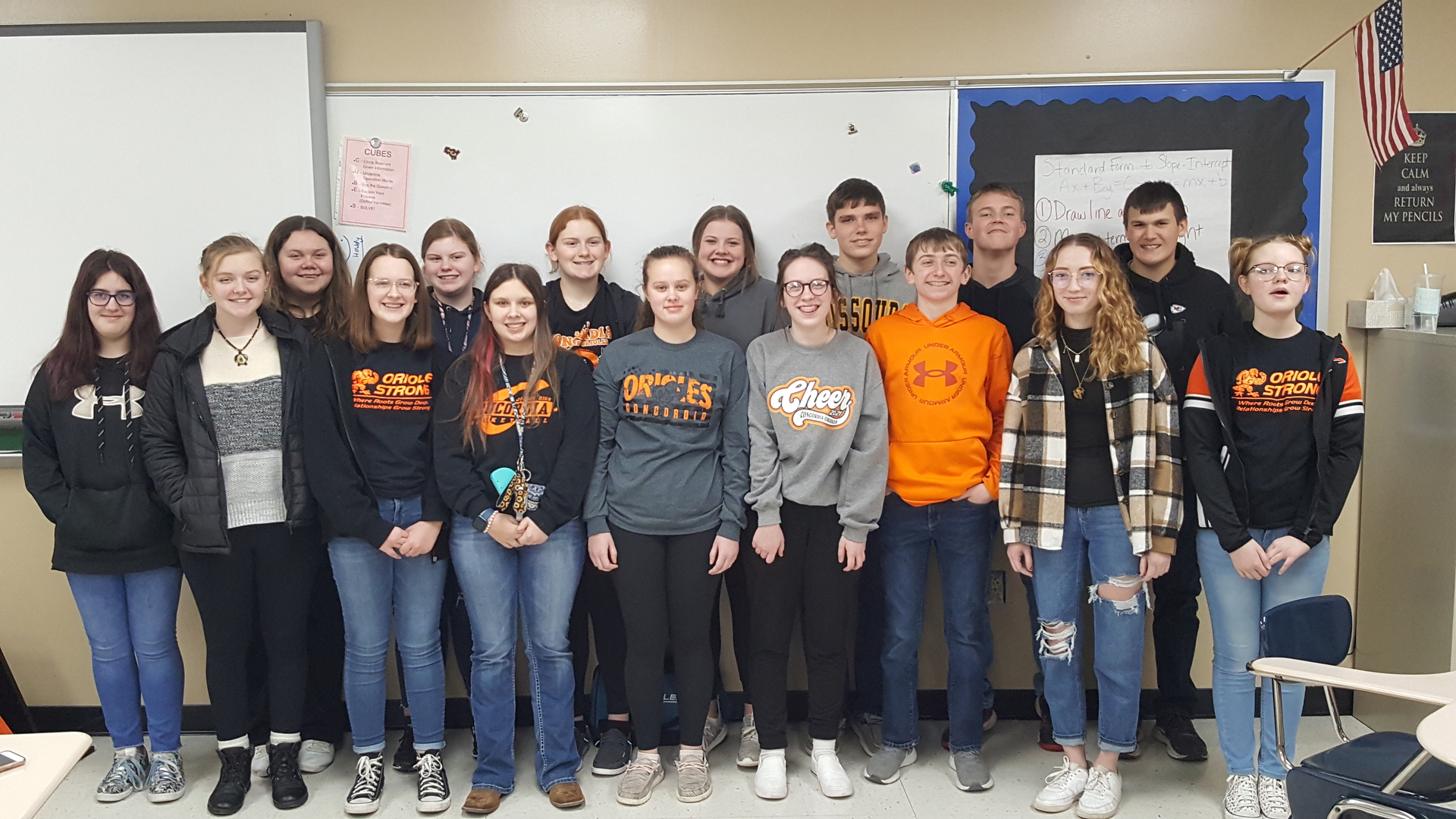 Students participating in Science Olympiad.